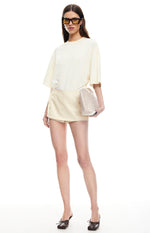 Lioness Bloom Short Sleeve Top Lemontini Stripe Image