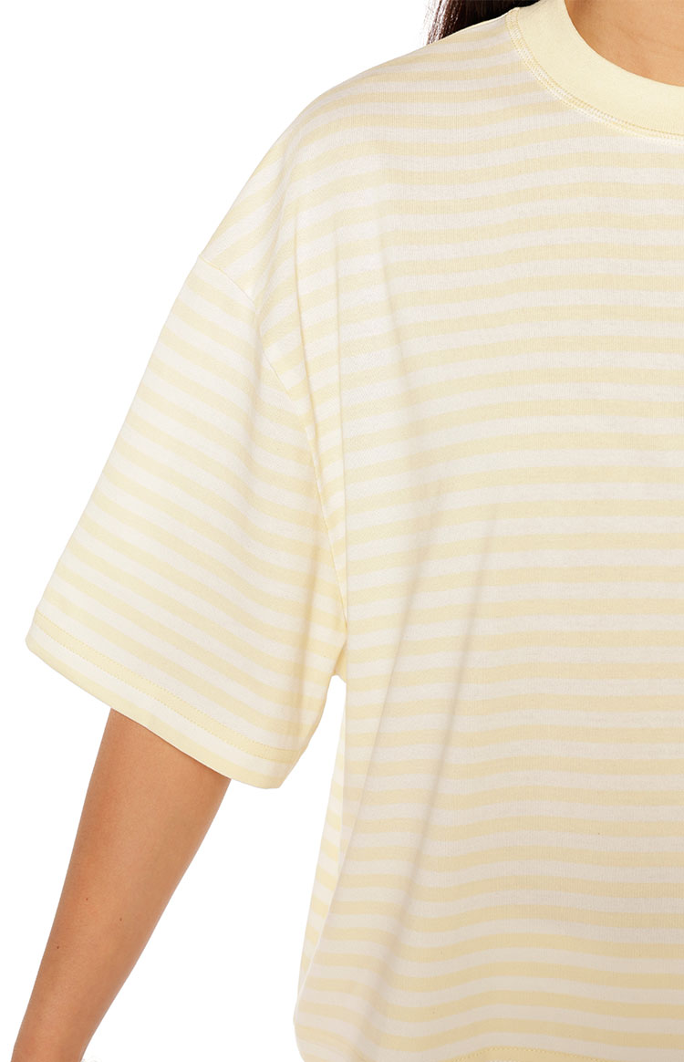 Lioness Bloom Short Sleeve Top Lemontini Stripe Image