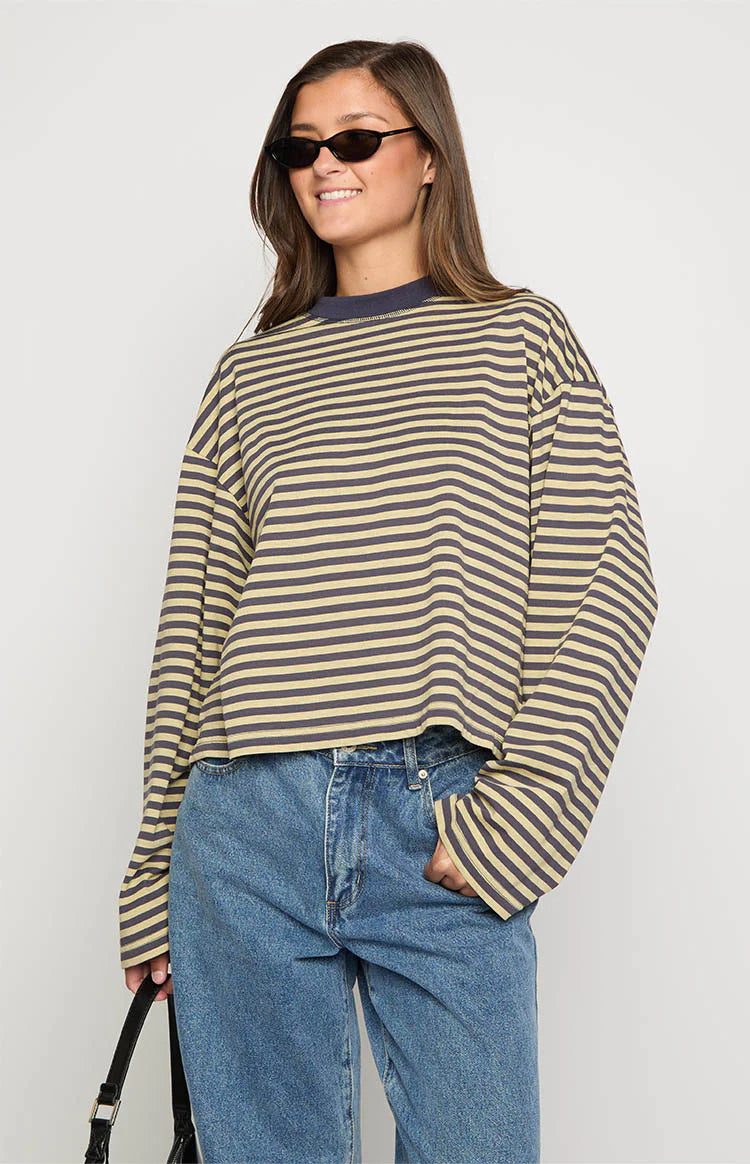 Lioness Bloom Beige Long Sleeve Top | Beginning Boutique US Lioness Bloom Beige Long Sleeve Top | Beginning Boutique US