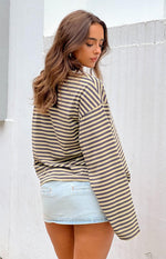 Lioness Bloom Beige Long Sleeve Top