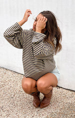 Lioness Bloom Beige Long Sleeve Top