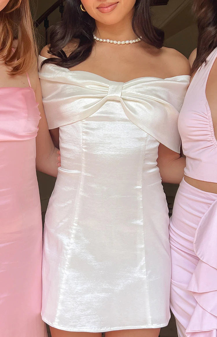 lissy mini dress Lissy White Mini Dress
