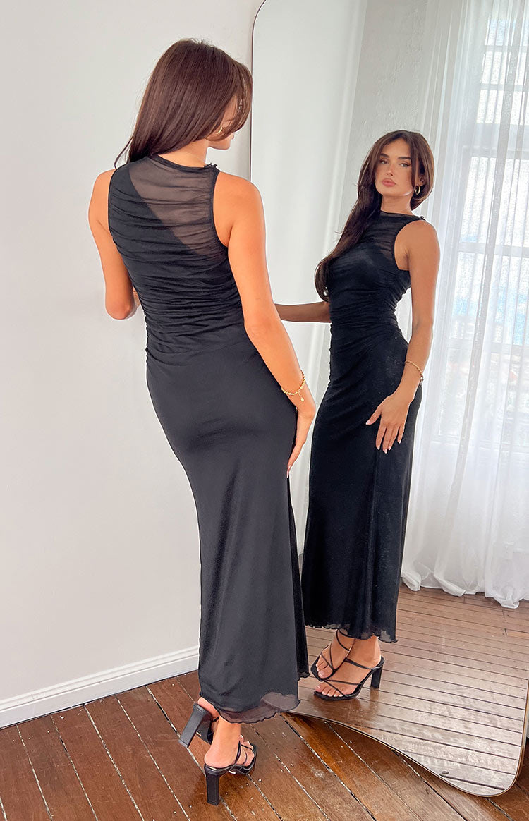 Luca Black Maxi Dress - US 6 | Beginning Boutique exclusive Luca Black Maxi Dress - US 6 | Beginning Boutique exclusive