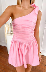 Luther Pink Mini Dress
