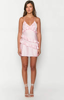 Lydia Pink Mini Dress