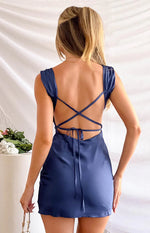 Macayle Navy Mini Dress