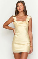 Macayle Yellow Mini Dress
