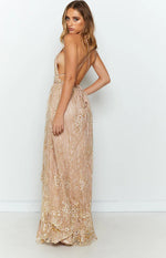 Madeline Formal Dress Rose Gold