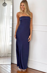Maiah Navy Maxi Dress