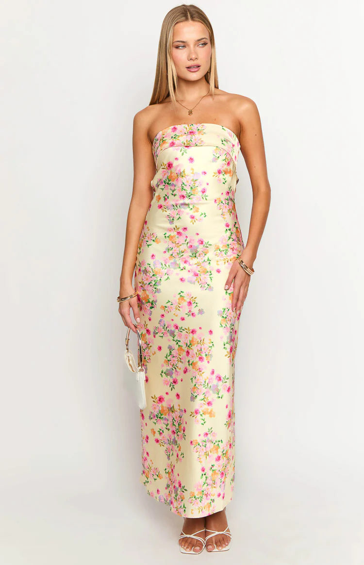 maiah cream maxi dress Just divine  Shop the best-selling Maiah Cream Maxi Dress, online now!