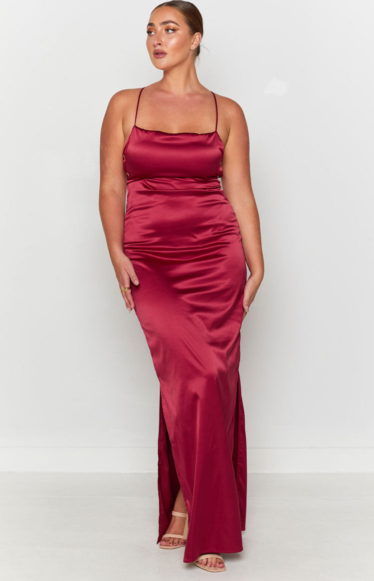 Manhattan Slip Formal Dress Wine Manhattan Slip Formal Dress Wine