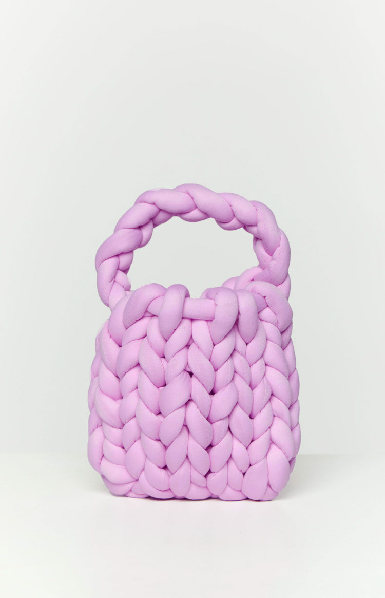 Marta Purple Crochet Bag Image