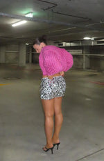 Emiko Silver Sequin Mini Skirt