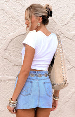 Paradise On Holiday Cropped Tee