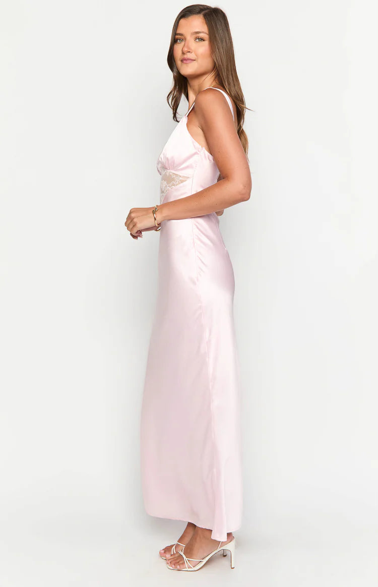 Nolan Light Pink Maxi Dress