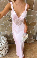 Nolan Light Pink Maxi Dress