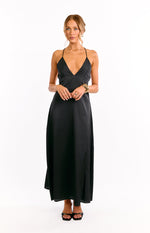 Nakita Black Maxi Dress Image