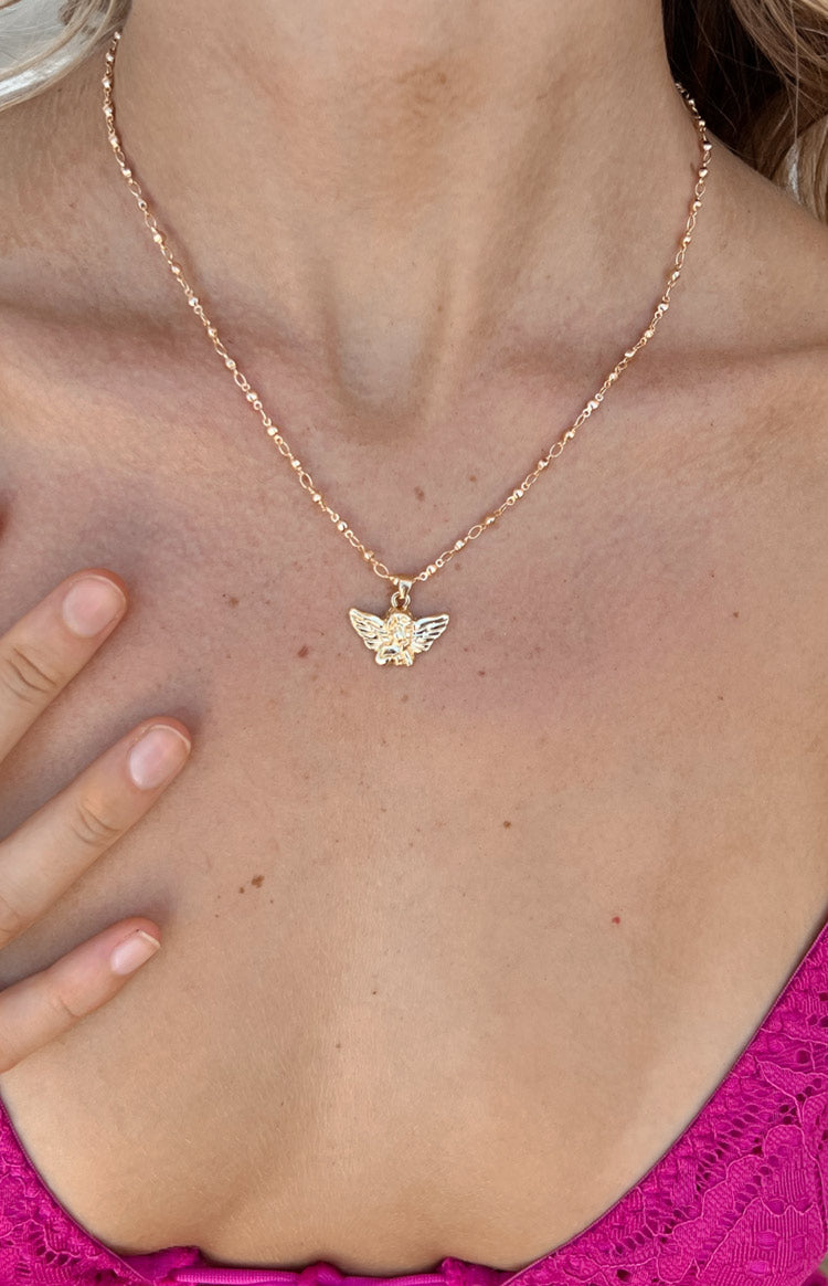 Nava Gold Pendant Necklace Image