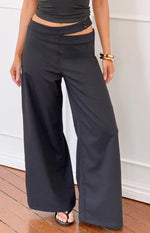Oakley Black Asymmetric Waist Pants