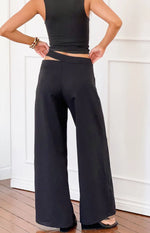 Oakley Black Asymmetric Waist Pants