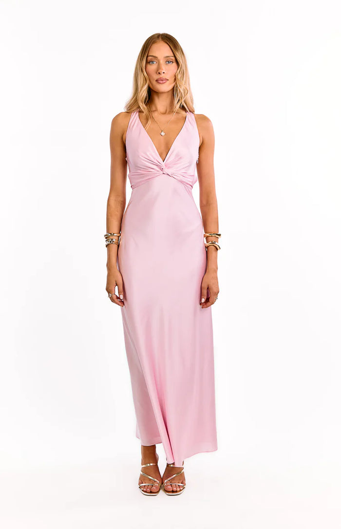 oden mini dress Oden Light Pink Formal Maxi Dress