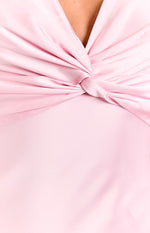 Oden Light Pink Formal Maxi Dress Image