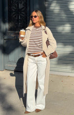 Orla Cream Belted Trench Coat Image