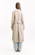 Orla Cream Belted Trench Coat Image