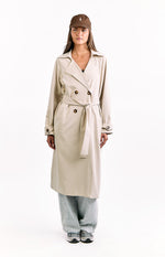 Orla Cream Belted Trench Coat Image