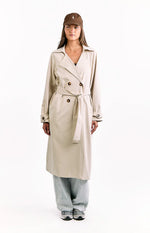 Orla Cream Belted Trench Coat