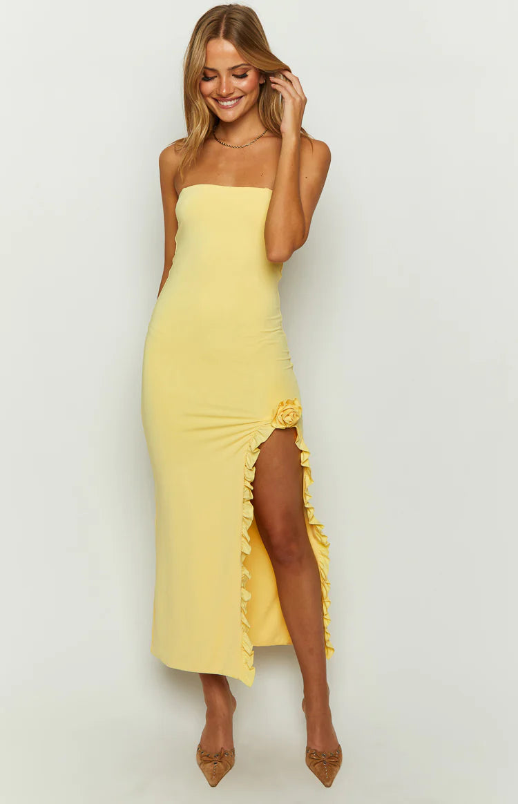 Orlando Yellow Maxi Dress