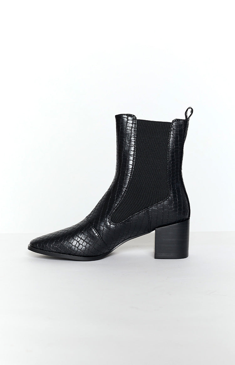 Billini Orsola Boots Black Gecko Image