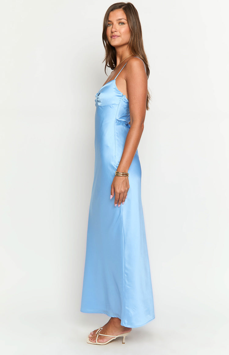 Panko Blue Maxi Dress - US 6