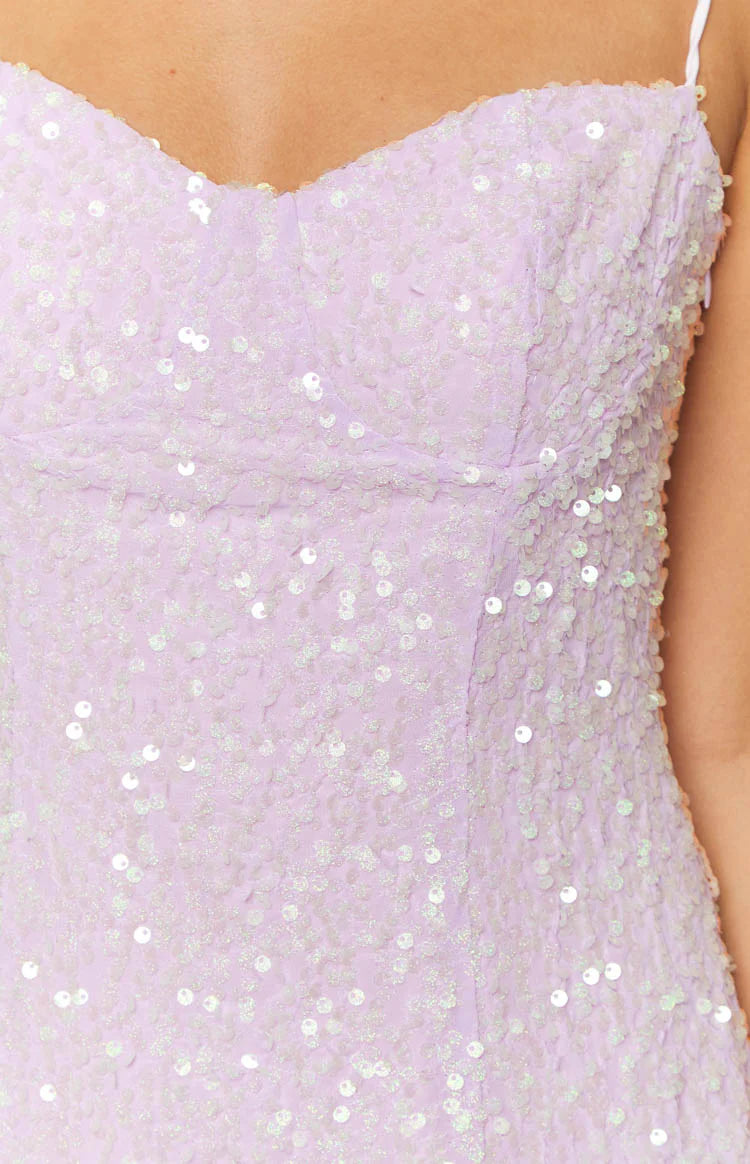 Penny Lane Purple Sequin Mini Dress - US 2 | Beginning Boutique exclusive Penny Lane Purple Sequin Mini Dress - US 2 | Beginning Boutique exclusive