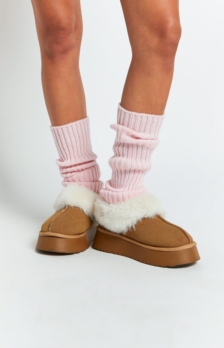 Issy Pink Leg Warmers Image