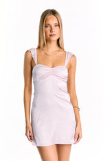 Raph Light Pink Party Mini Dress Image