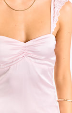 Raph Light Pink Party Mini Dress Image