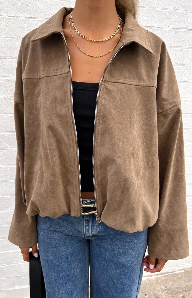 The Bubble Suede Jacket
