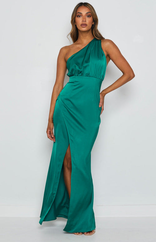 Romance Formal Dress Emerald – Beginning Boutique US