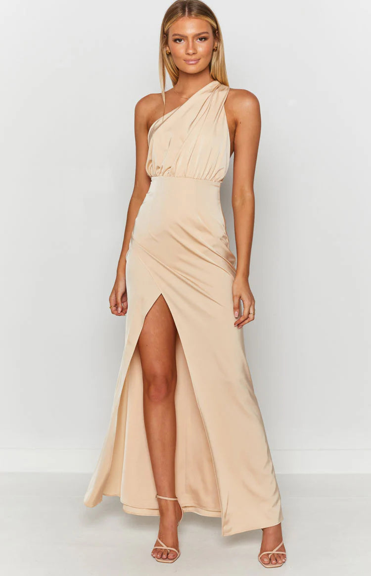Romance Formal Dress Gold - US 8 | Beginning Boutique Exclusive Romance Formal Dress Gold - US 8 | Beginning Boutique Exclusive