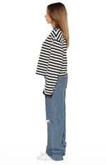 Roxie Mid Wash Ripped Jeans