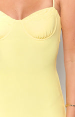 Sonia Yellow Maxi Dress