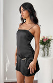 Sapphire Black Mini Dress Image