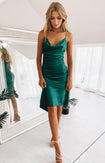 Schiffer Slip Midi Dress Emerald Image