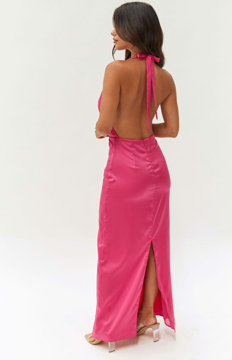 Seattle Pink Halter Formal Dress | Beginning Boutique US Seattle Pink Halter Formal Dress | Beginning Boutique US