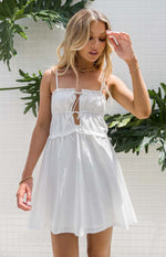Serenity White Mini Day Dress Image