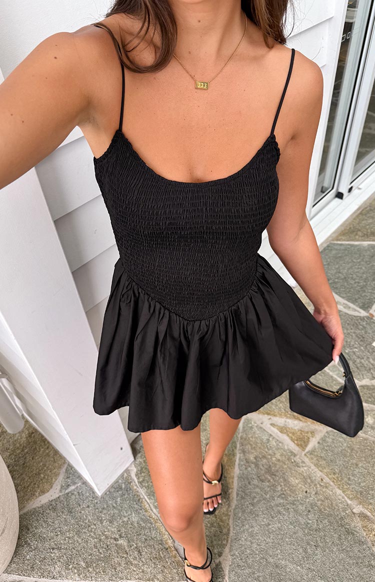 Sharmane Black Mini Dress - 8 | Beginning Boutique Exclusive Sharmane Black Mini Dress - 8 | Beginning Boutique Exclusive