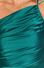 Silas Emerald Green Mini Dress