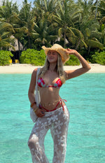 9.0 Swim Sumba Green Floral Bikini Top Image