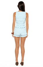 Tango Blue Top